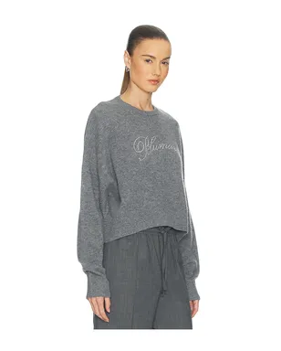 Blumarine KNIT LOGO EMBROIDERED プルオーバー - サムネイル2