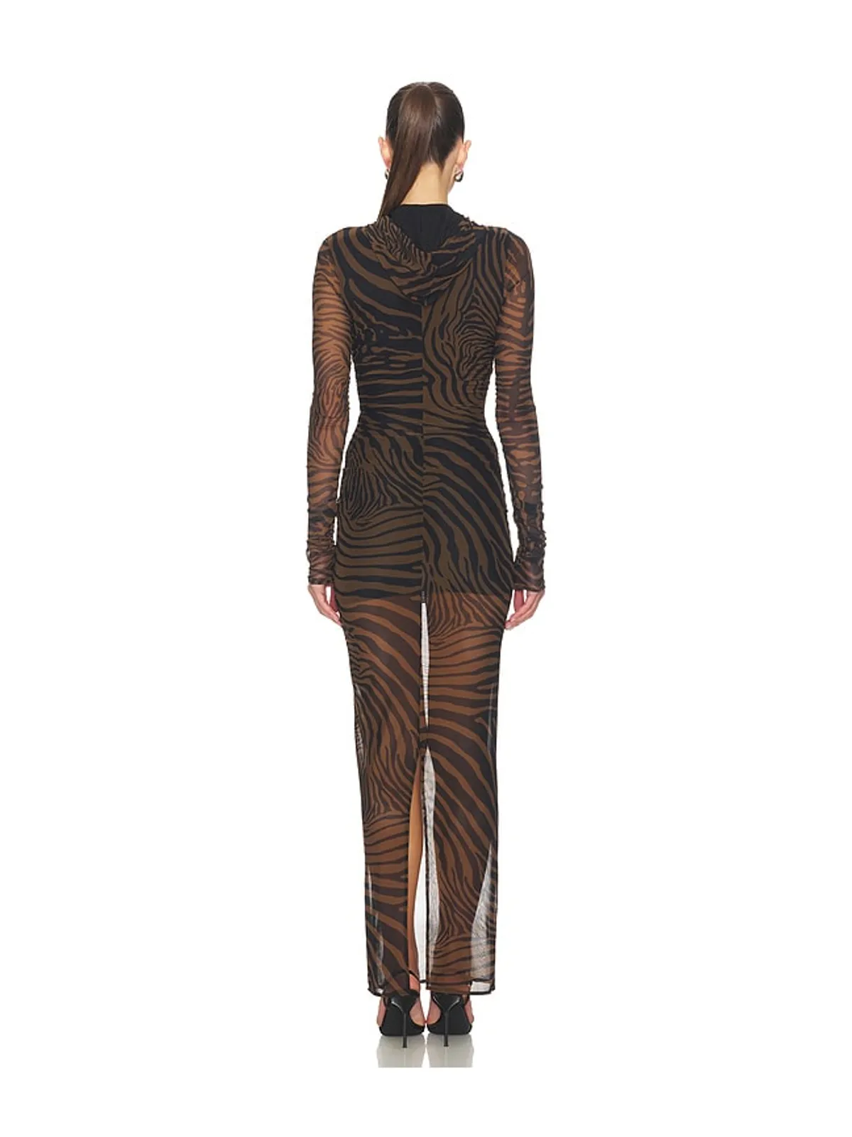 Blumarine PRINT NET ドレス - 画像3