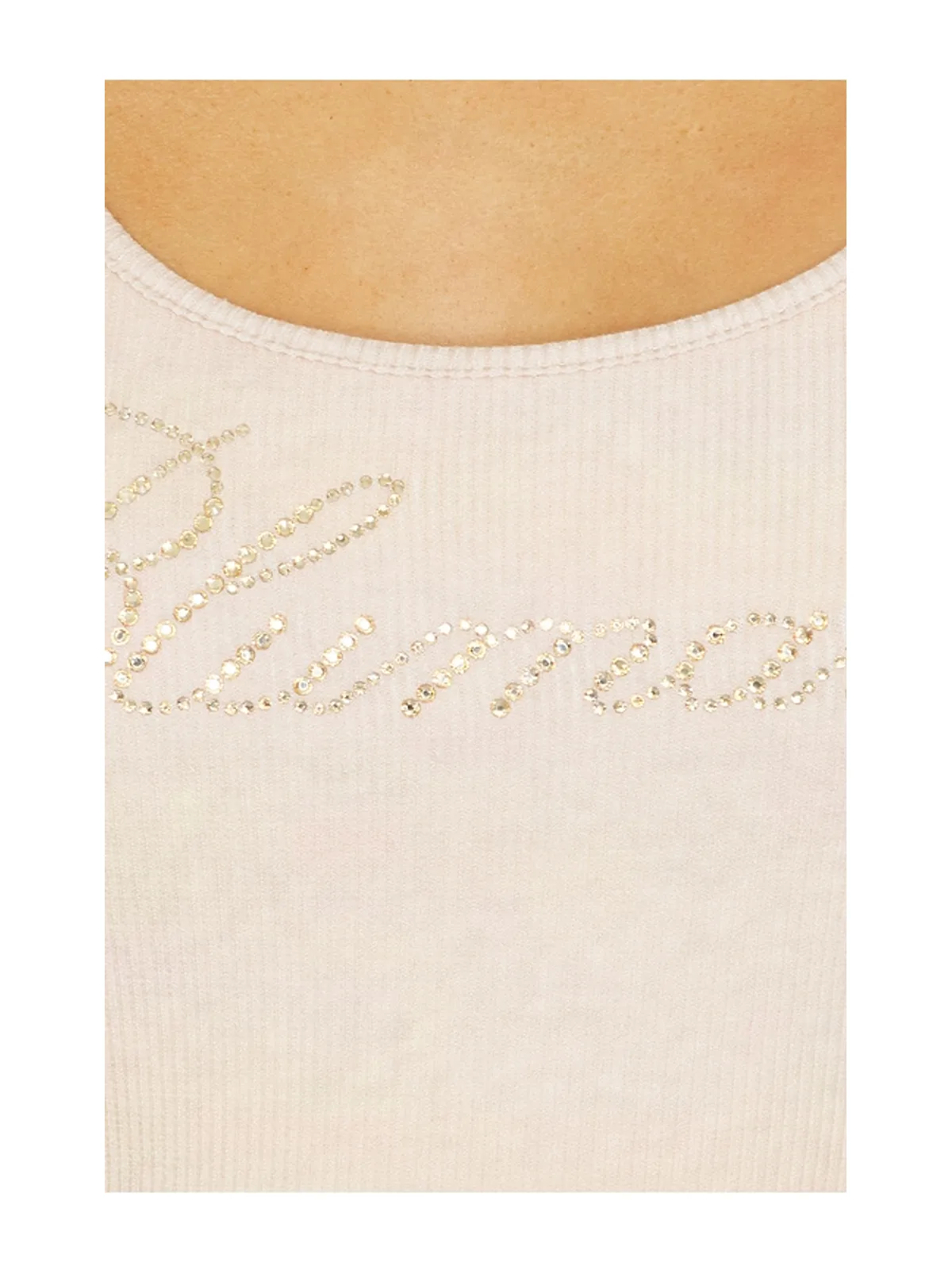 Blumarine PRINT JERSEY ドレス - Tan,Royal. - 画像4
