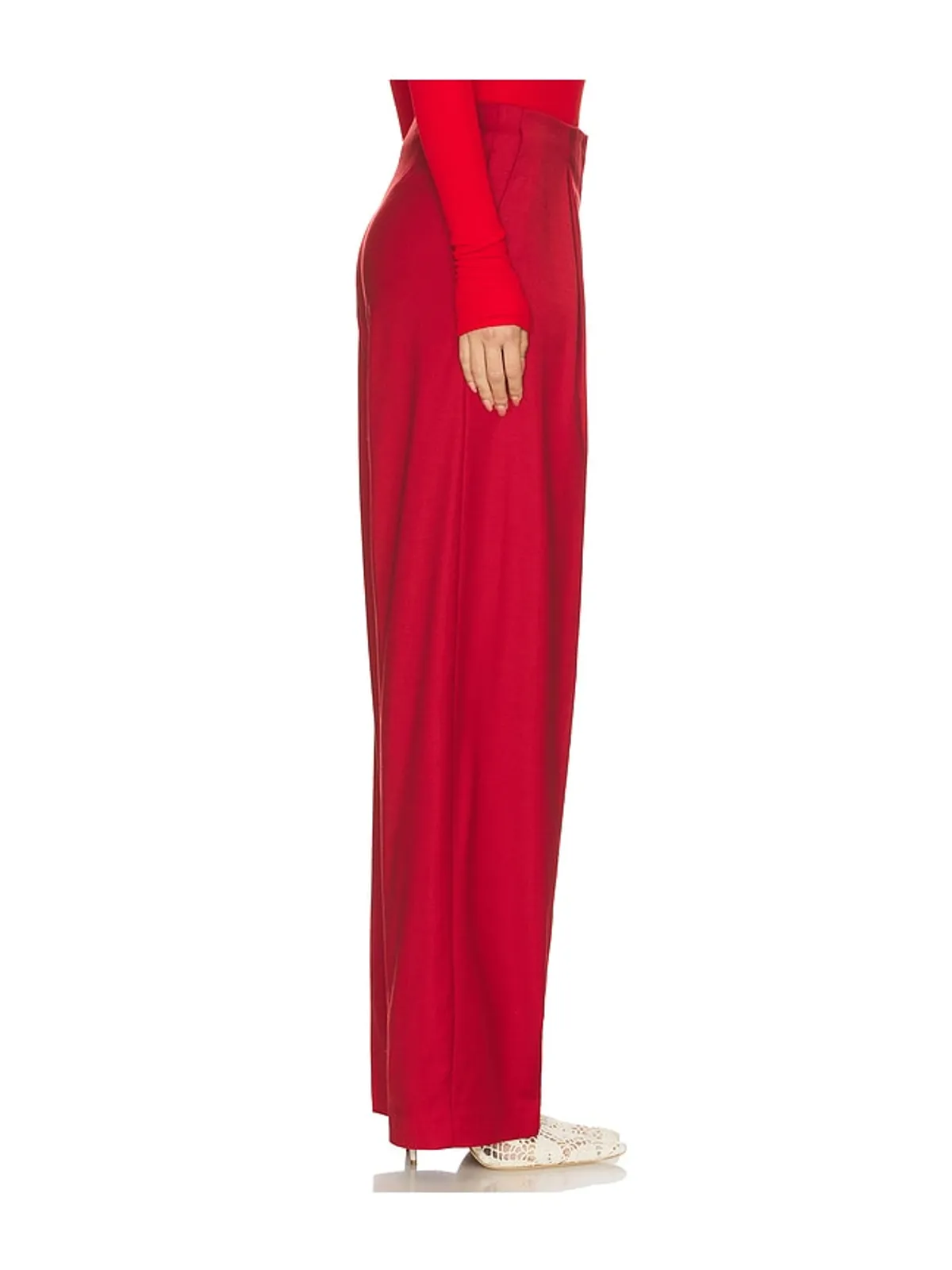 Blumarine TWILL ワイドレッグ - 画像3