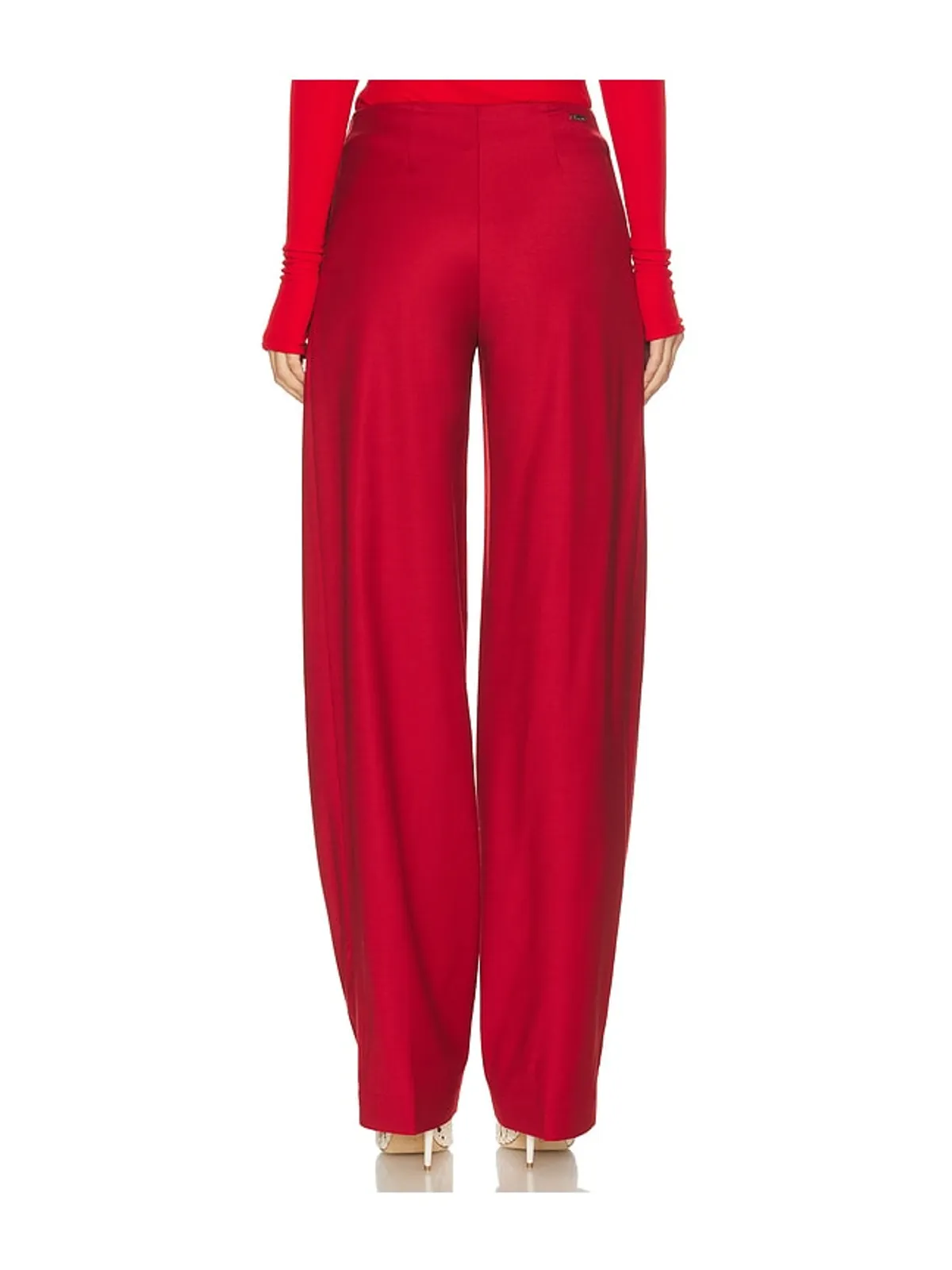 Blumarine TWILL ワイドレッグ - 画像4