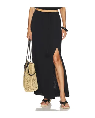 Bobi BELTED MAXI SKIRT ベルト付きマキシスカート - サムネイル1