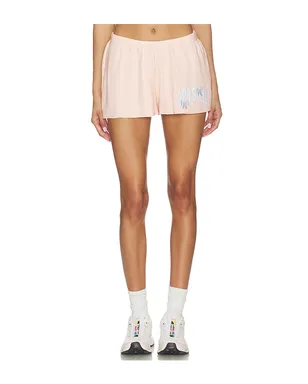 Boys Lie SUNSHINE AND RAINBOWS KIMMY スウェットショートパンツ - Peach,Nude. - サムネイル1