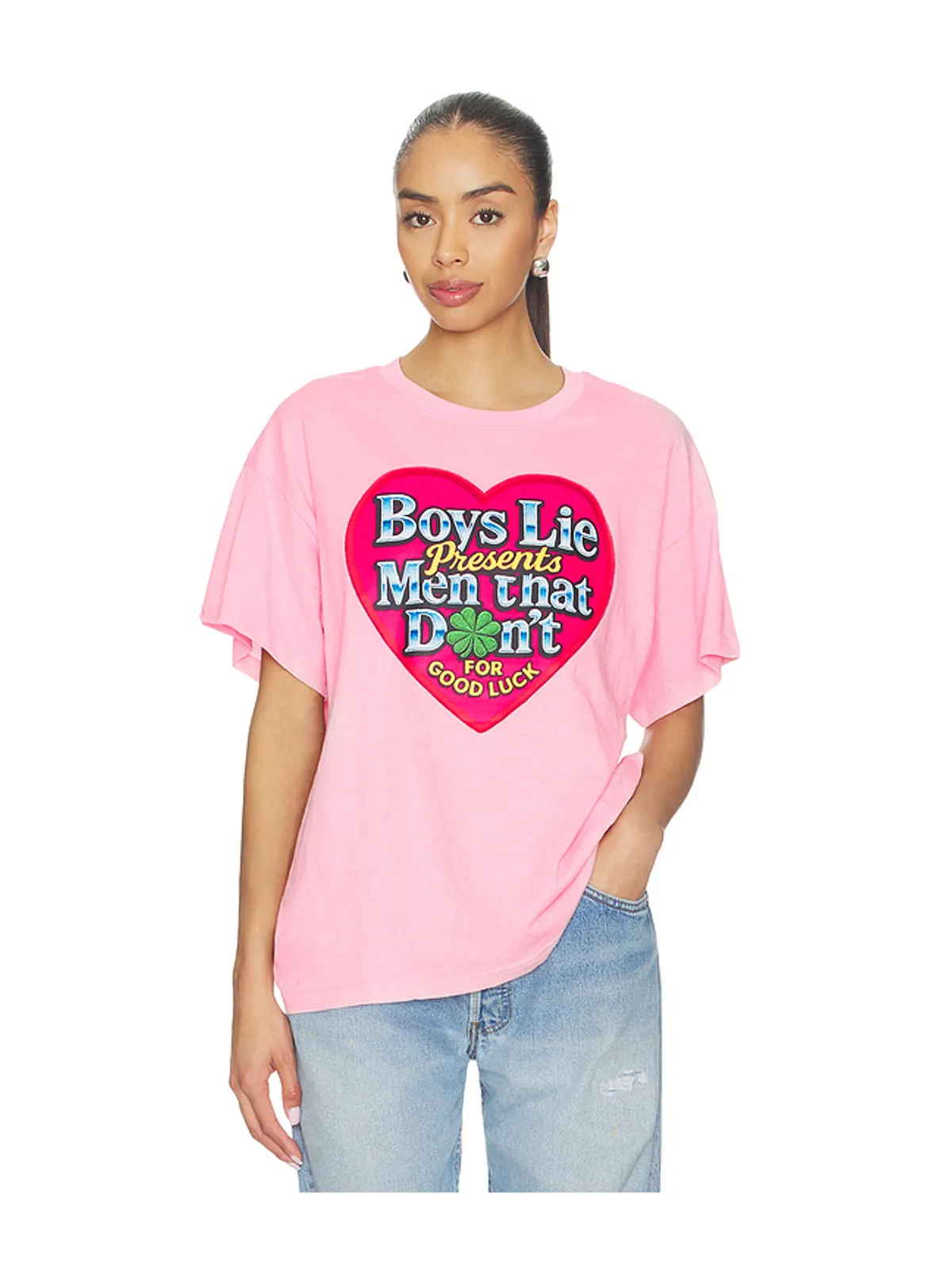 Boys Lie BOYS LIE MEN DON'T Tシャツ - 画像1