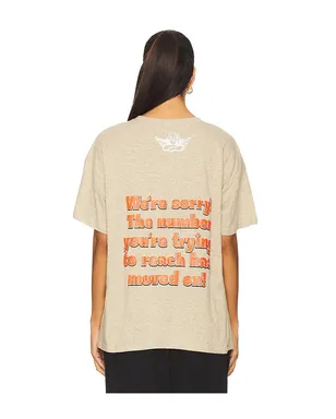 Boys Lie 1-800 MANHUNT HEATHER グラフィックTシャツ - サムネイル4