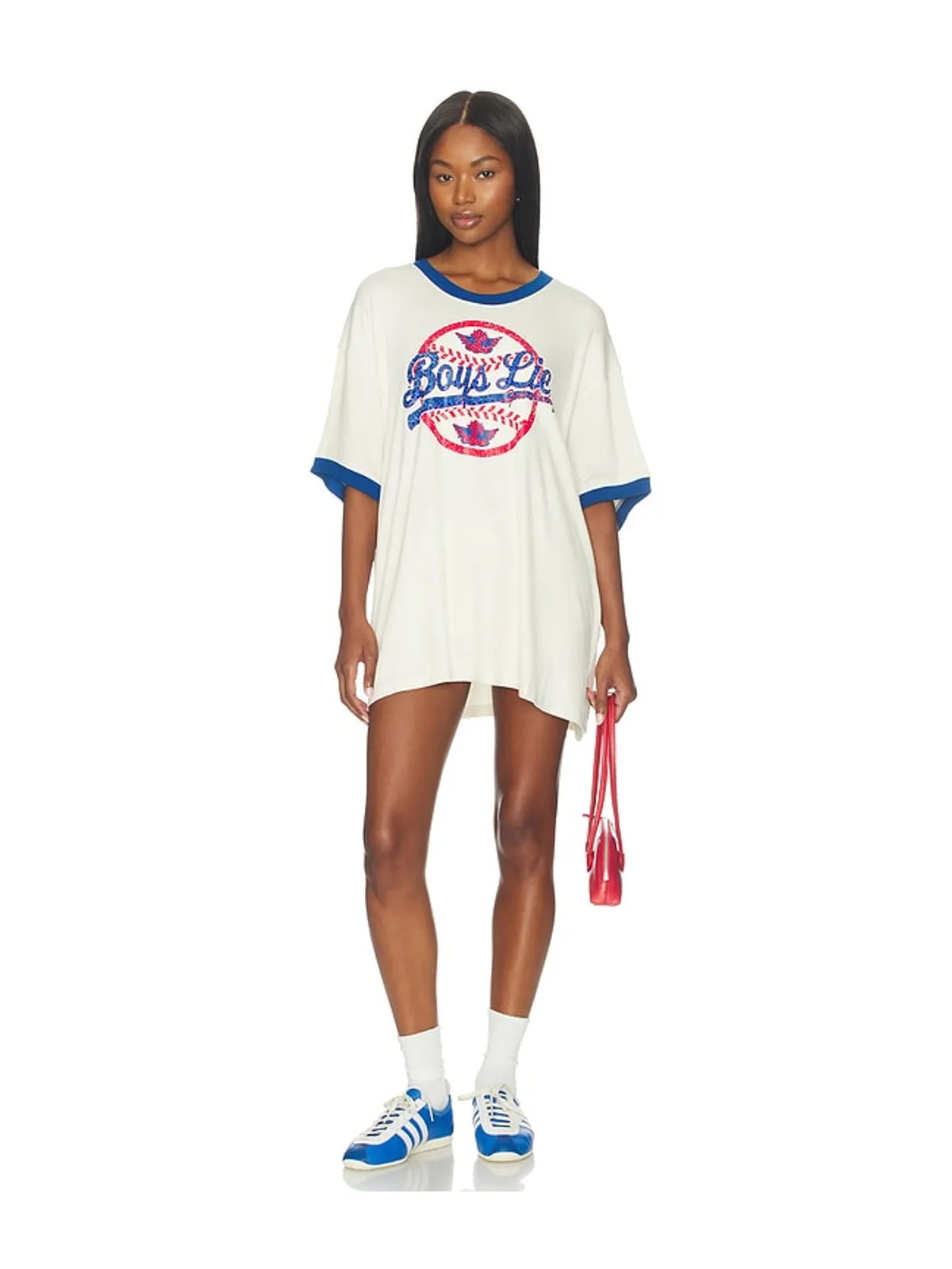 Boys Lie SPORTY SPICE BFティーシャツ - 画像4