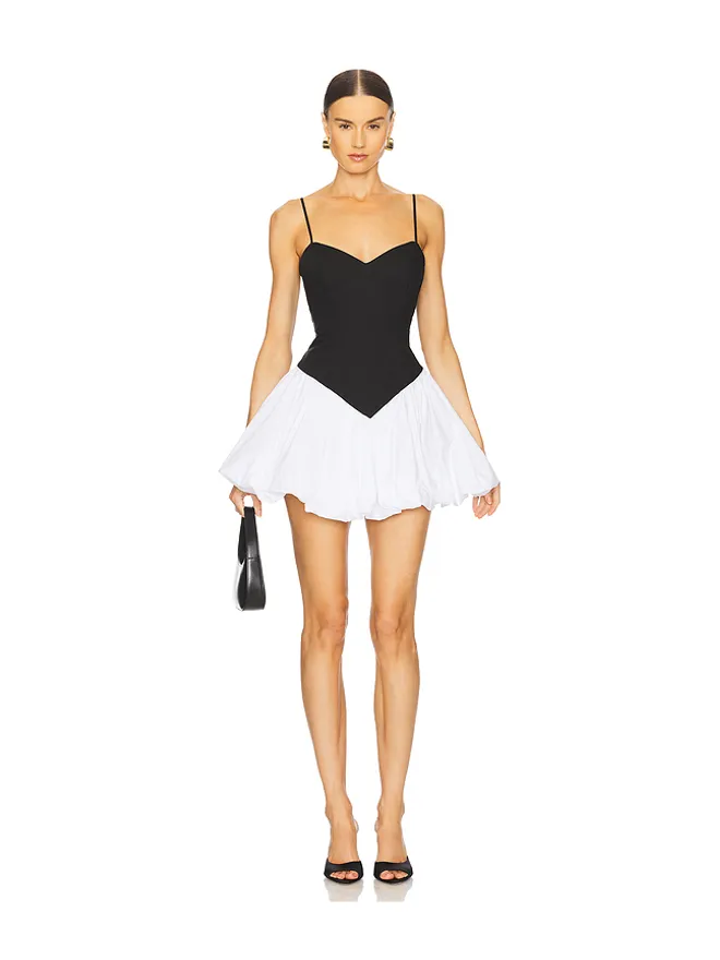 Bardot Bardot LISSETT ミニドレス - Black,White.の商品画像