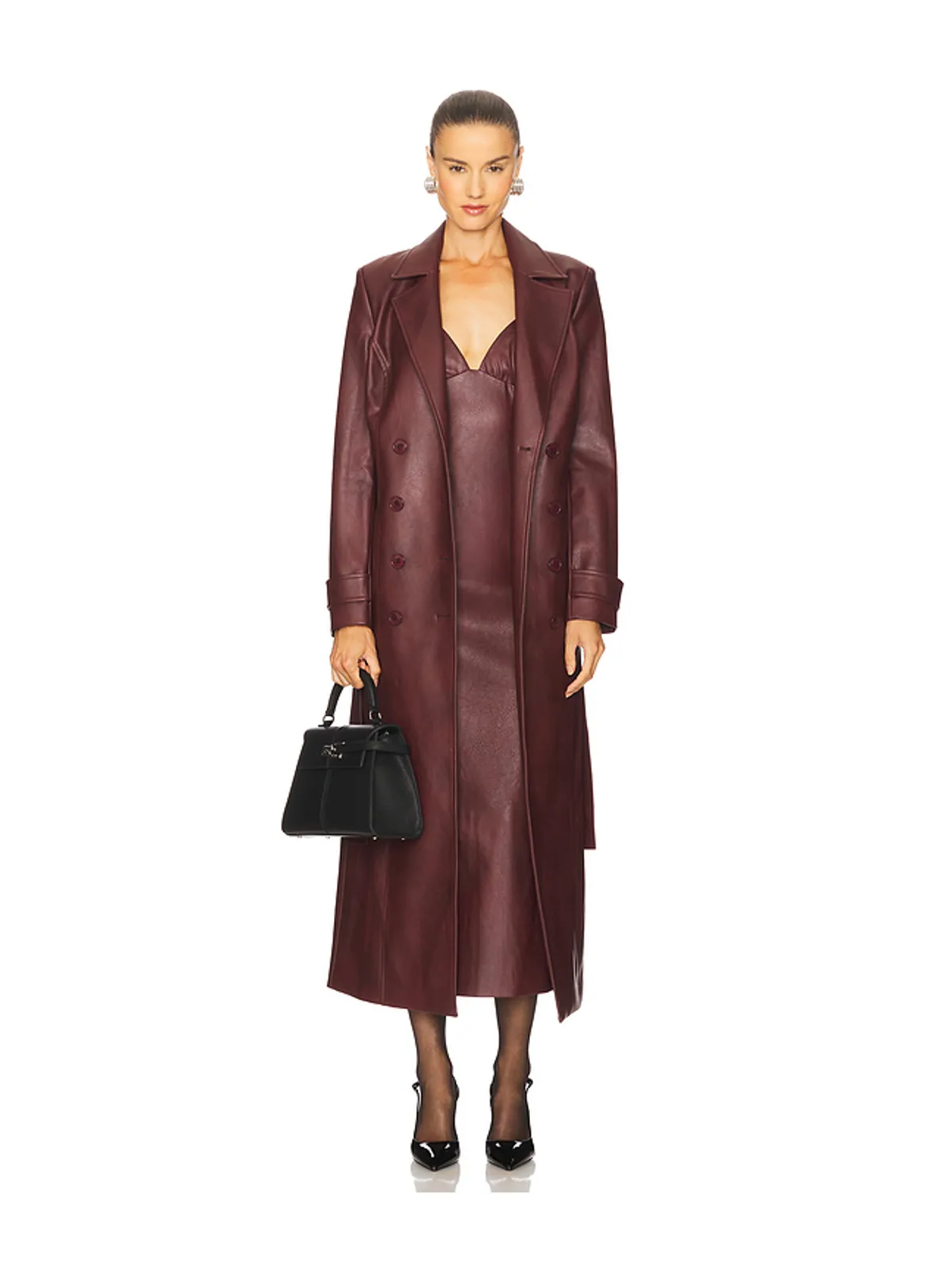 Bardot FAUX LEATHER コート - 画像2