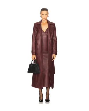 Bardot FAUX LEATHER コート - サムネイル2