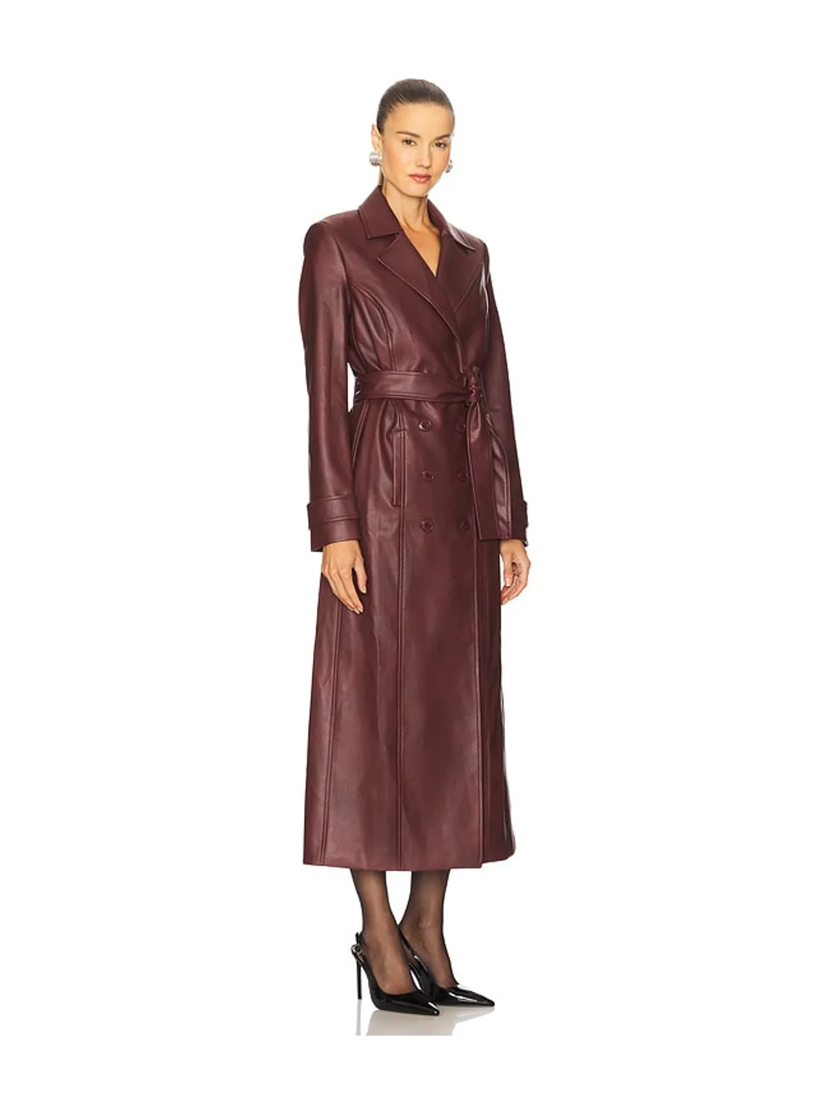 Bardot FAUX LEATHER コート - 画像3