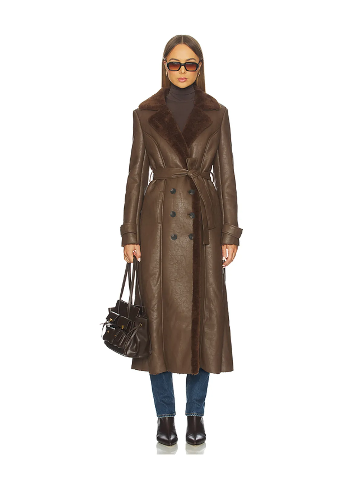 Bardot FAUX LEATHER コート - 画像2