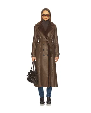 Bardot FAUX LEATHER コート - サムネイル2