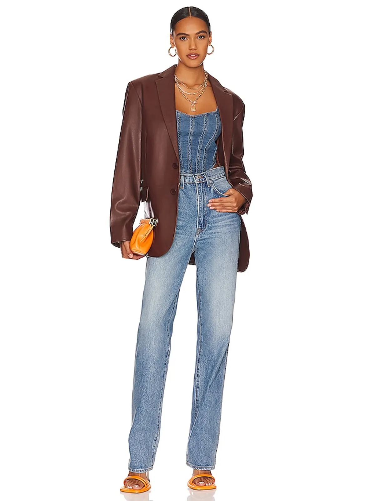 Bardot DENIM トップ - 画像4