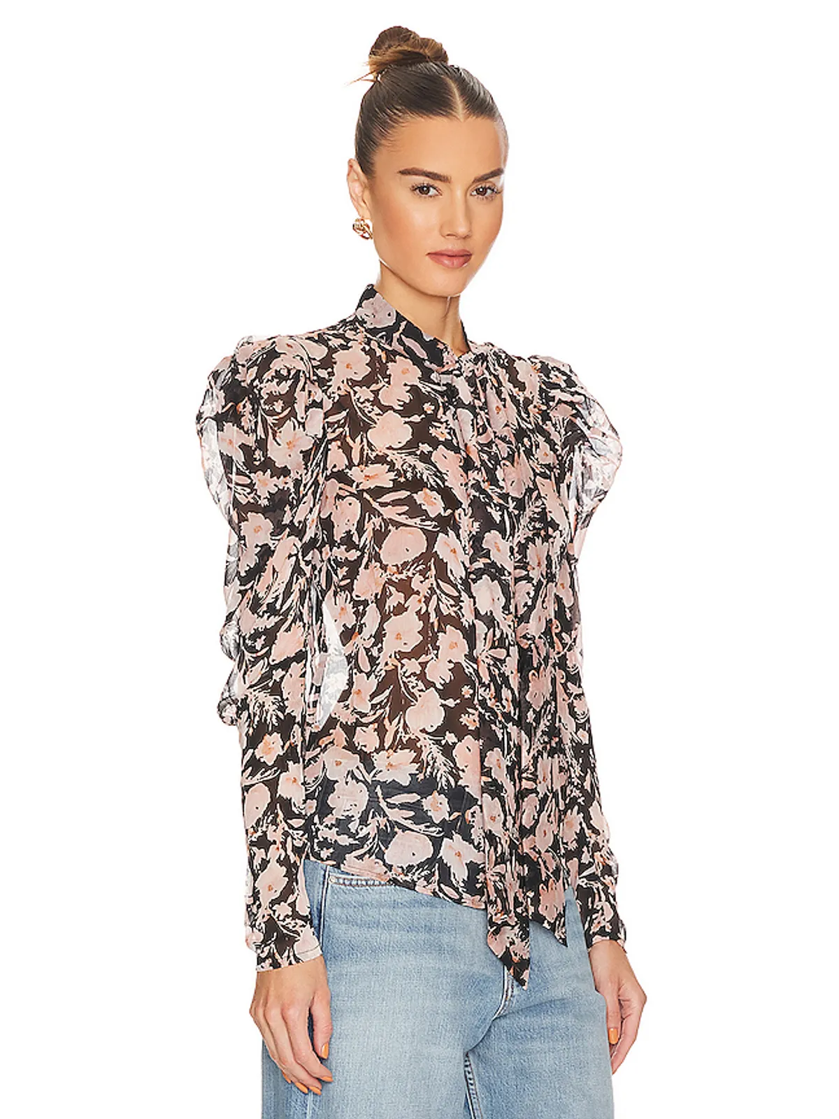 Bardot AMIELIE FLORAL ブラウス - 画像2