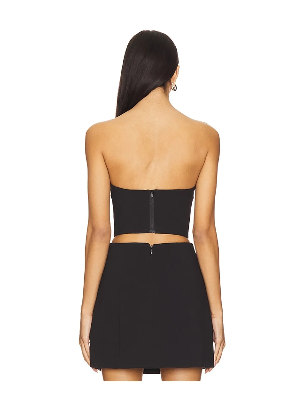 Bardot DELPHI ストラップレスクロップトップ - 画像3