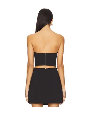 Bardot DELPHI ストラップレスクロップトップ - サムネイル3