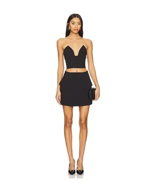 Bardot DELPHI ストラップレスクロップトップ - サムネイル4