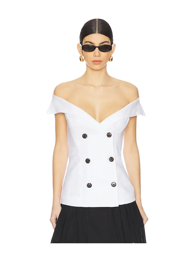 Bardot Bardot ELIORA ボタンフロントトップの商品画像