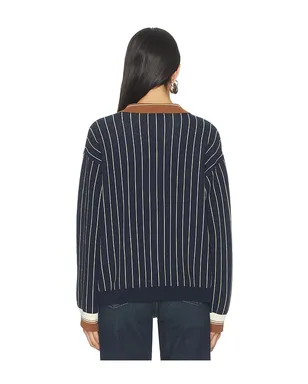 Baum und Pferdgarten CHIRA トップ - Navy,Yellow. - サムネイル3