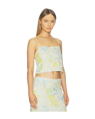 Baum und Pferdgarten JOVANA トップ - Blue,Cream. - サムネイル2