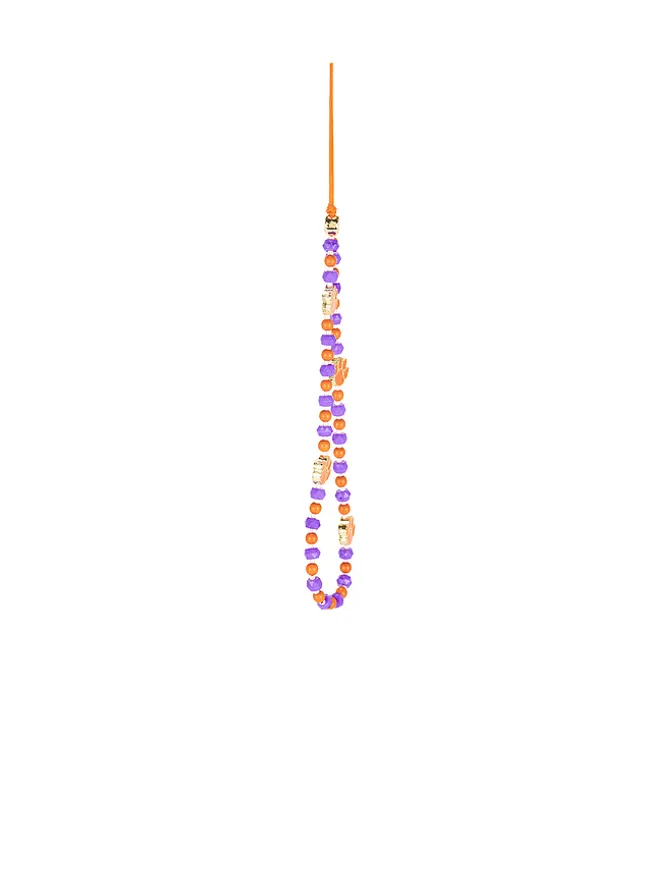 BaubleBar BaubleBar CLEMSON UNIVERSITY モバイルアクセサリー - Purple,Pink.の商品画像