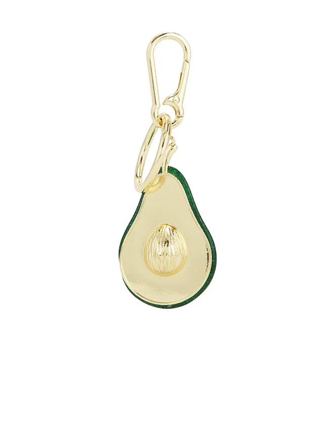 BaubleBar BaubleBar BRAVOCADO バッグチャーム - Metallic Gold,Green.の商品画像