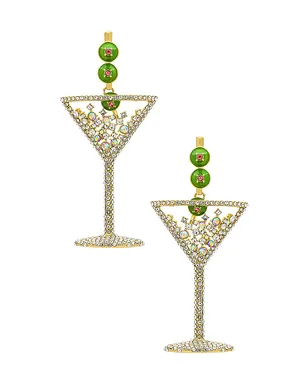 BaubleBar DIRTY MARTINI ステートメントイヤリング - サムネイル1