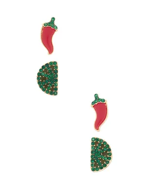 BaubleBar CHILI LIME イヤリングセット - サムネイル1