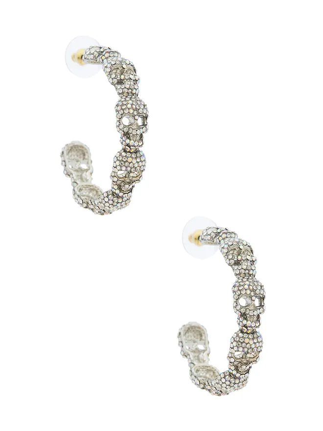 BaubleBar BaubleBar SKULL フープイヤリングの商品画像