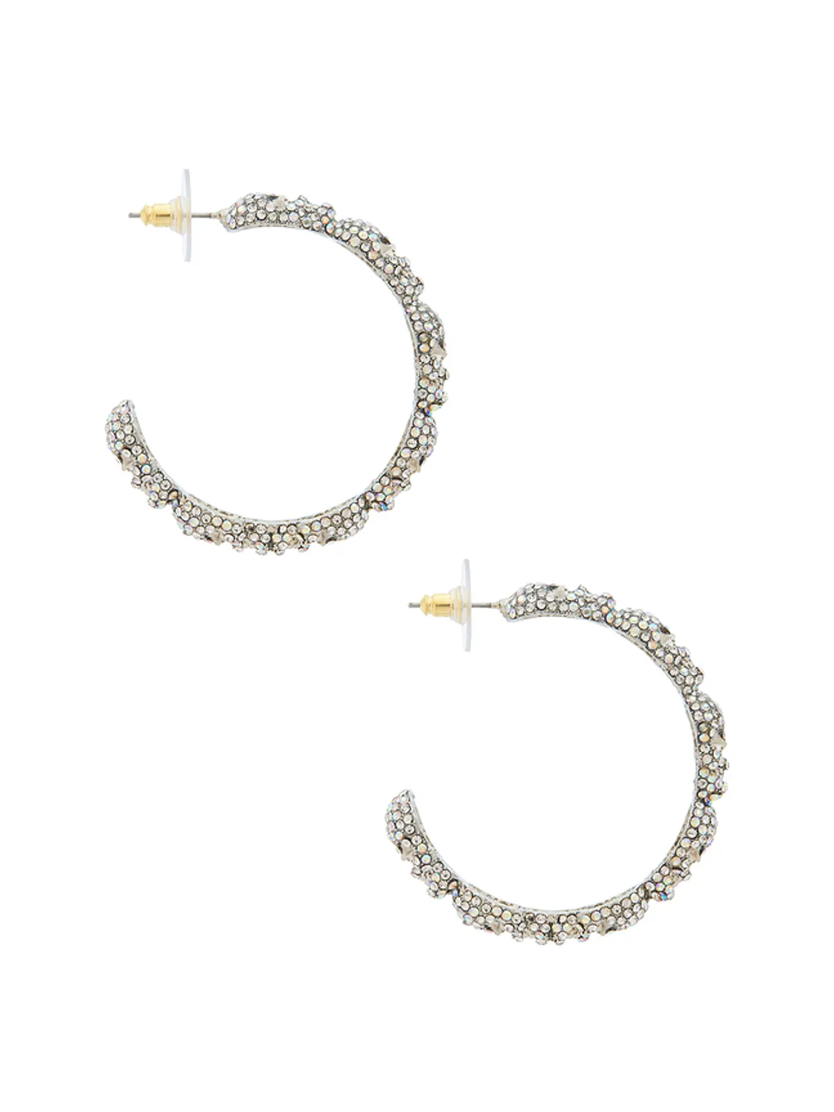 BaubleBar SKULL フープイヤリング - 画像2