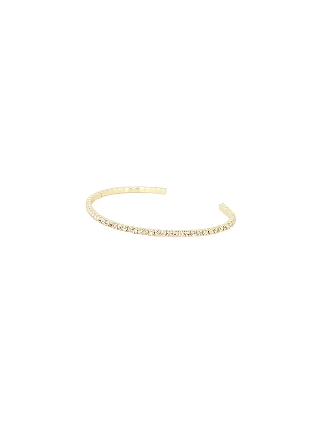 BaubleBar BaubleBar PAVE デリケートカフブレスレットの商品画像