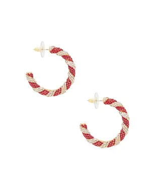 BaubleBar PEPPERMINT フープイヤリング - サムネイル2