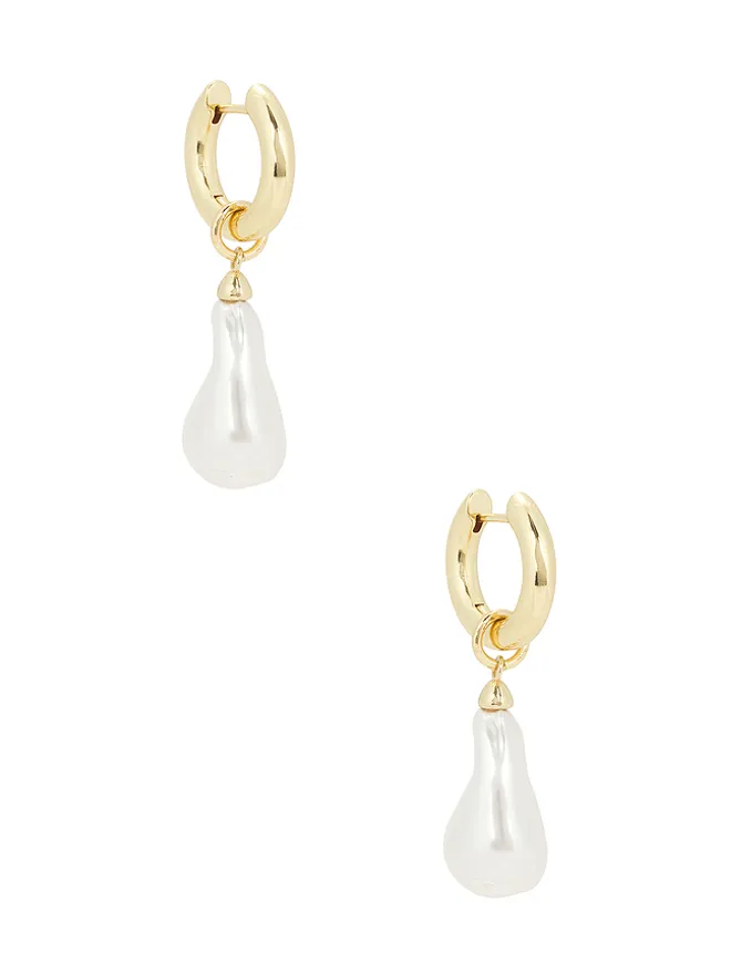 BaubleBar BaubleBar TEAGAN PEARL ステートメントイヤリングの商品画像