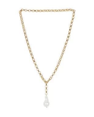 BaubleBar TAEGAN PEARL ラリエットネックレス - サムネイル1
