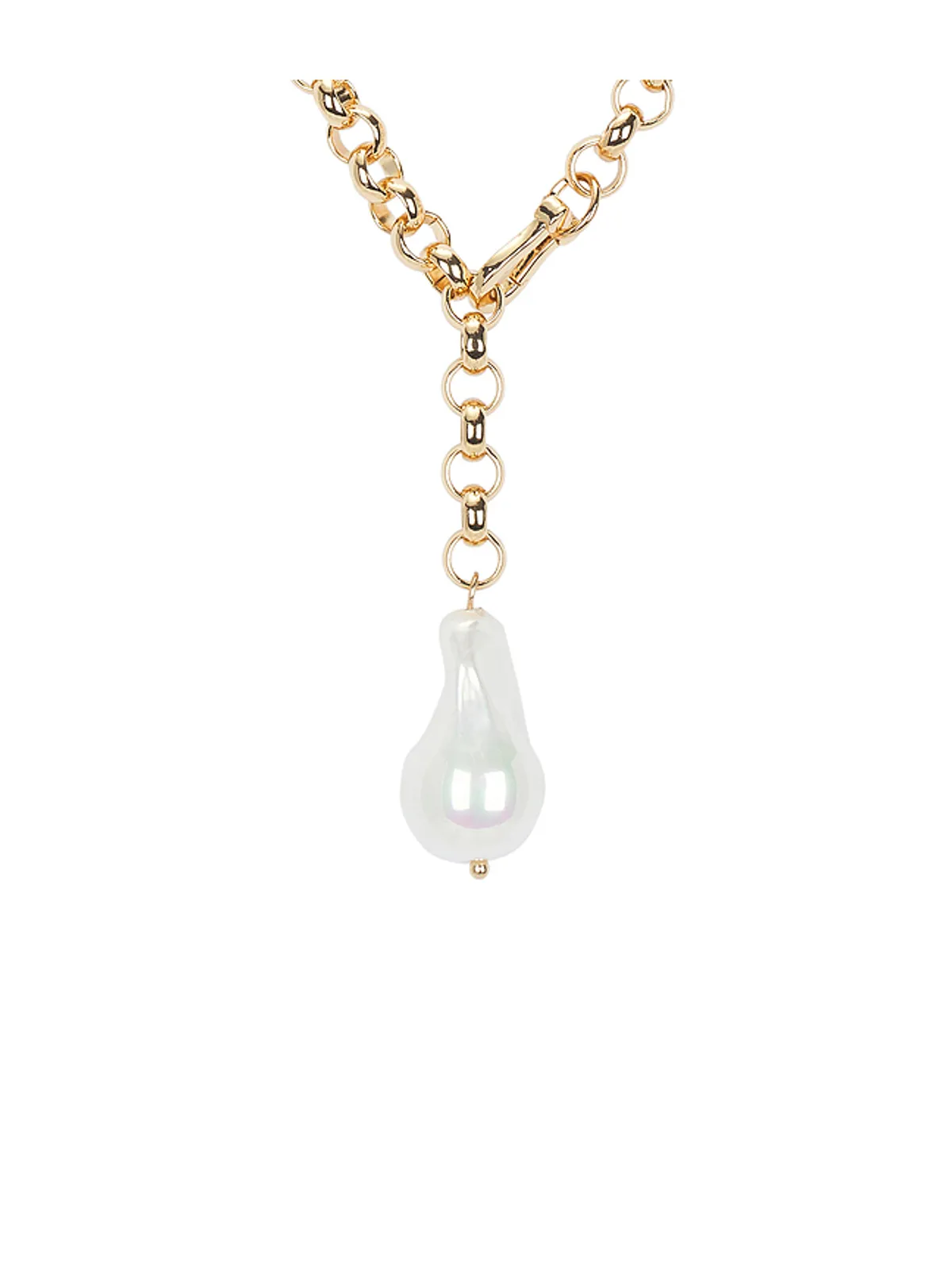 BaubleBar TAEGAN PEARL ラリエットネックレス - 画像2