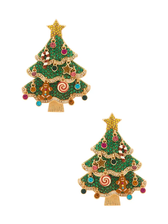 BaubleBar BaubleBar CHRISTMAS TREE ステートメントイヤリングの商品画像