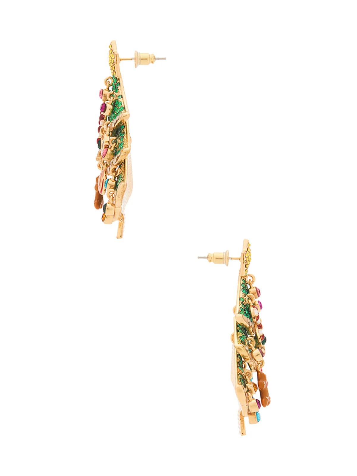 BaubleBar CHRISTMAS TREE ステートメントイヤリング - 画像2