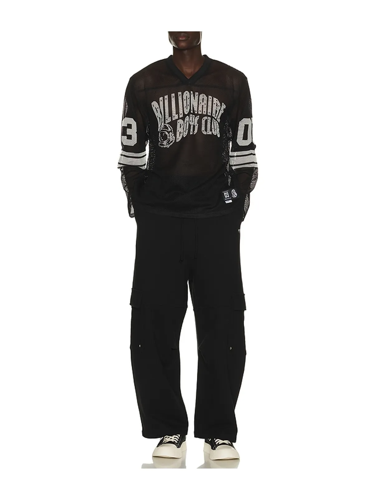 Billionaire Boys Club ZONE 長袖メッシュTシャツ - 画像5