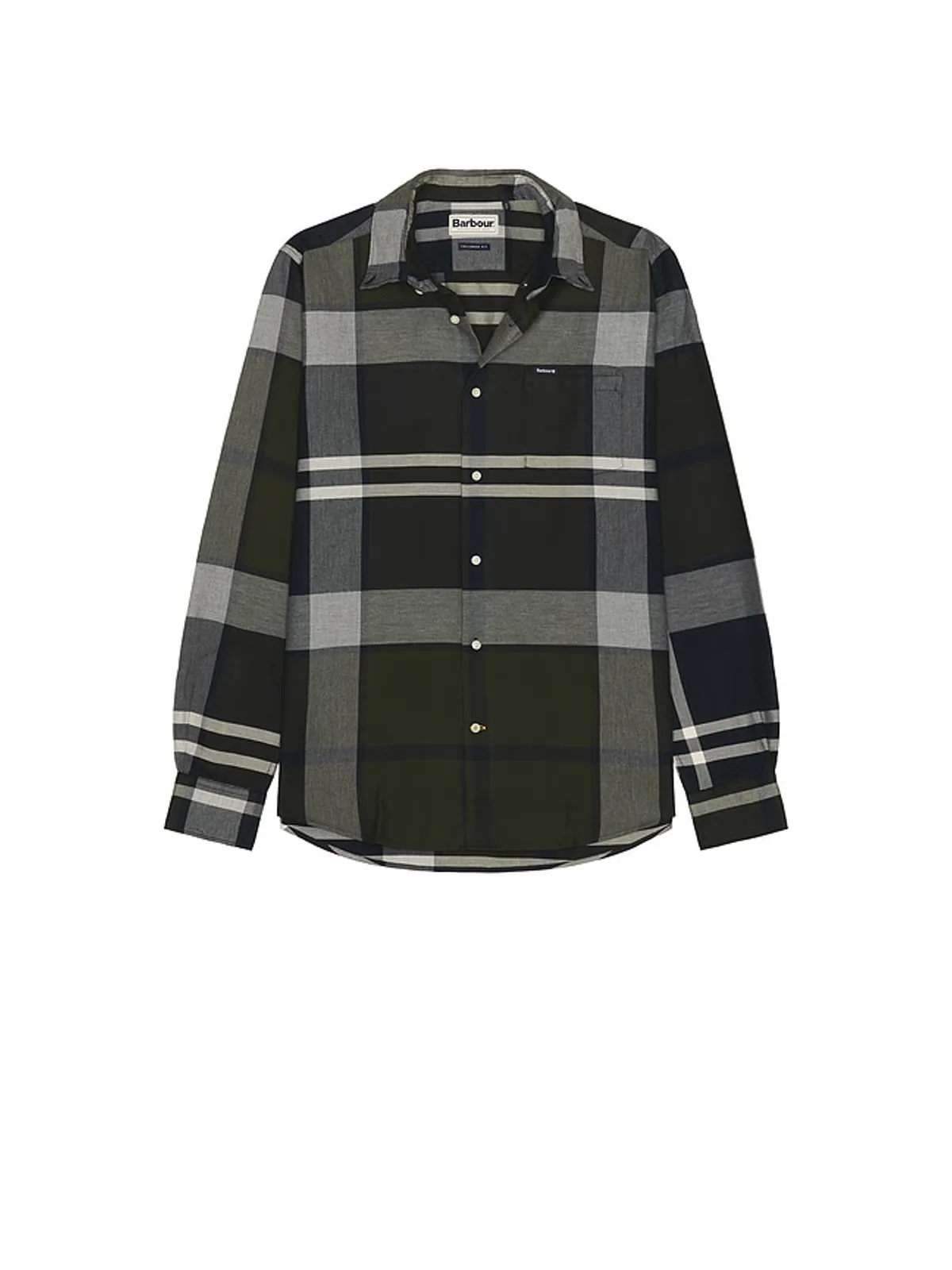 Barbour DUNOON シャツ - Olive,Navy. - 画像4
