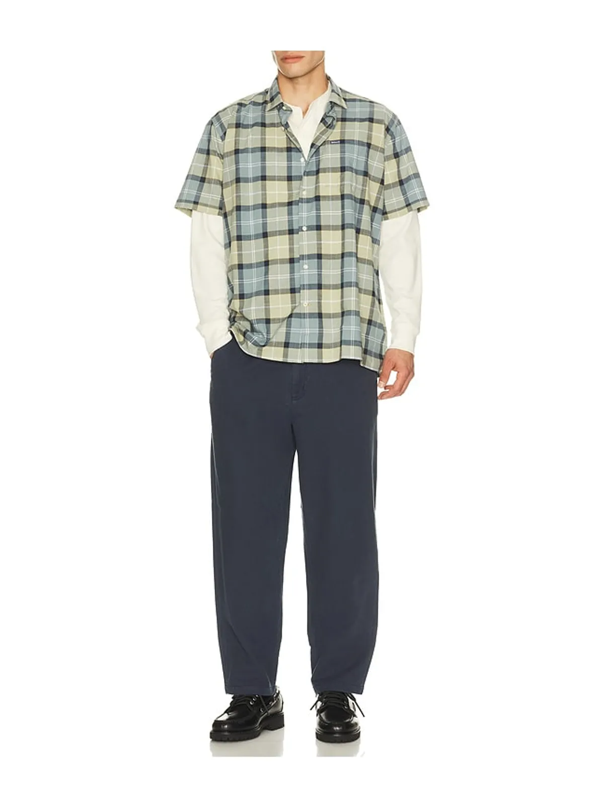 Barbour シャツ - Green,Blue. - 画像3