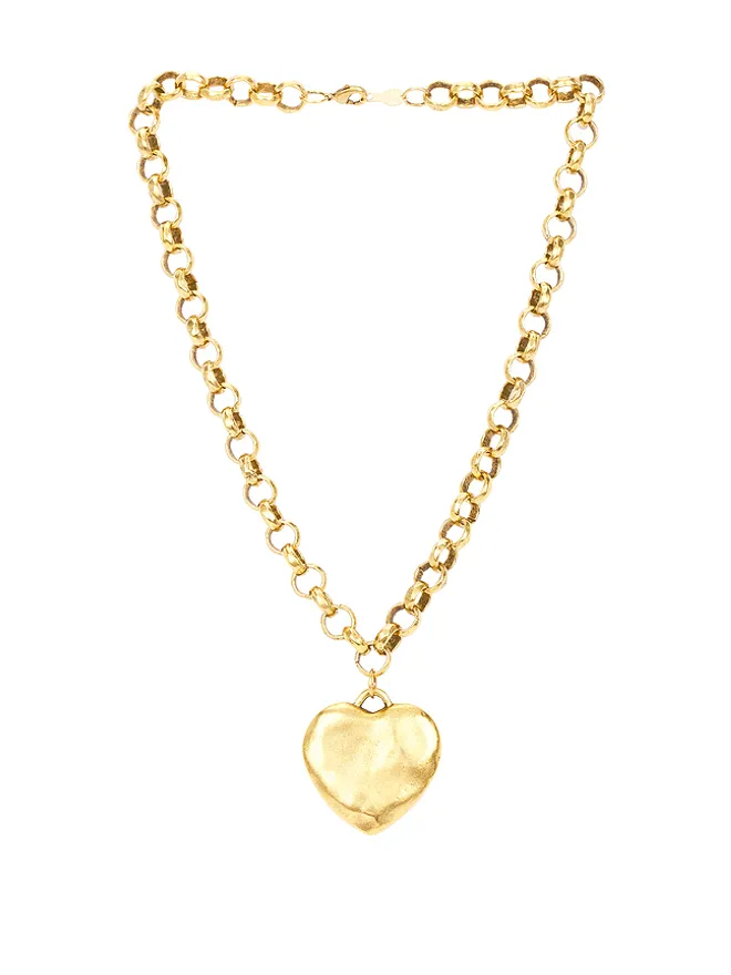 BRACHA BRACHA PUFFY HEART ネックレスの商品画像