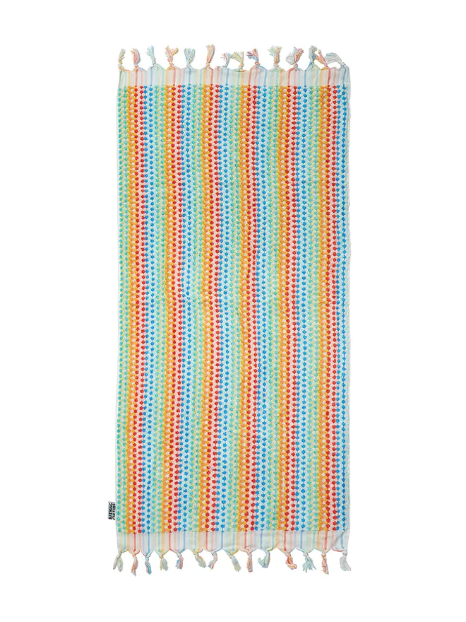 Bathing Culture Bathing Culture COSMIC RAINBOW ORGANIC BODY TOWEL ボディタオルの商品画像