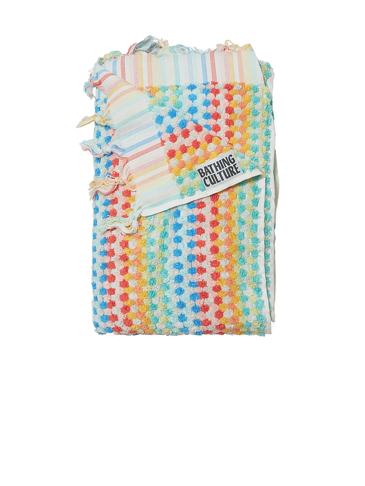 Bathing Culture COSMIC RAINBOW ORGANIC BODY TOWEL ボディタオル - 画像2