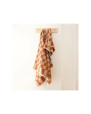 Bathing Culture BATHHOUSE CHECK ORGANIC BODY TOWEL バスタオル - サムネイル3