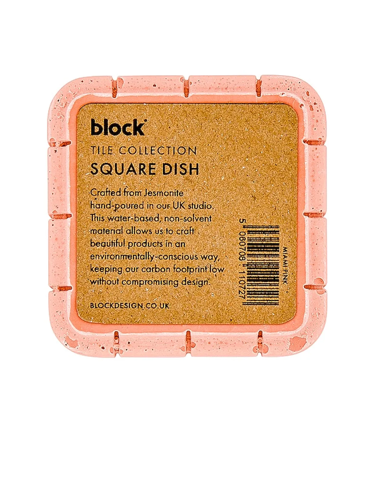 Block Design TILE SQUARE DISH タイルスクエアディッシュ - 画像3