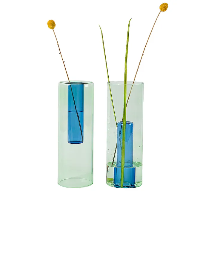 Block Design Block Design LARGE REVERSIBLE GLASS VASE ガラスベースの商品画像