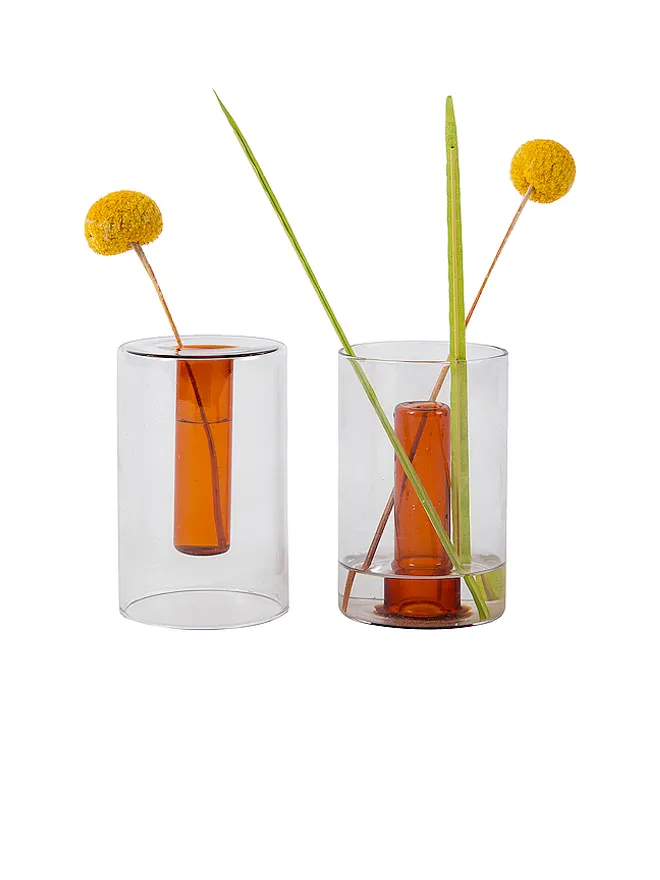 Block Design Block Design SMALL REVERSIBLE GLASS VASE ガラスベースの商品画像