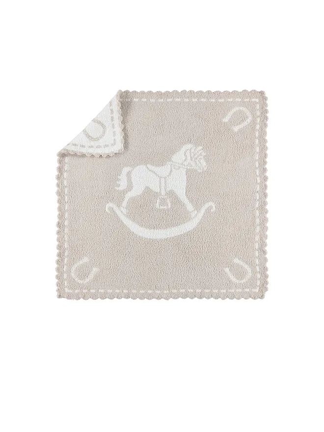 Barefoot Dreams Barefoot Dreams COZYCHIC SCALLOPED BABY RECEIVING BLANKET ブランケットの商品画像