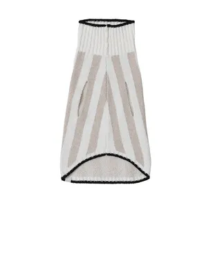 Barefoot Dreams COZYCHIC COTTON CLASSIC STRIPE PET SWEATER ペット用セーター - サムネイル2