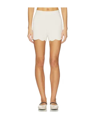 Barefoot Dreams CozyChic Ultra Lite Scallop Short - サムネイル1